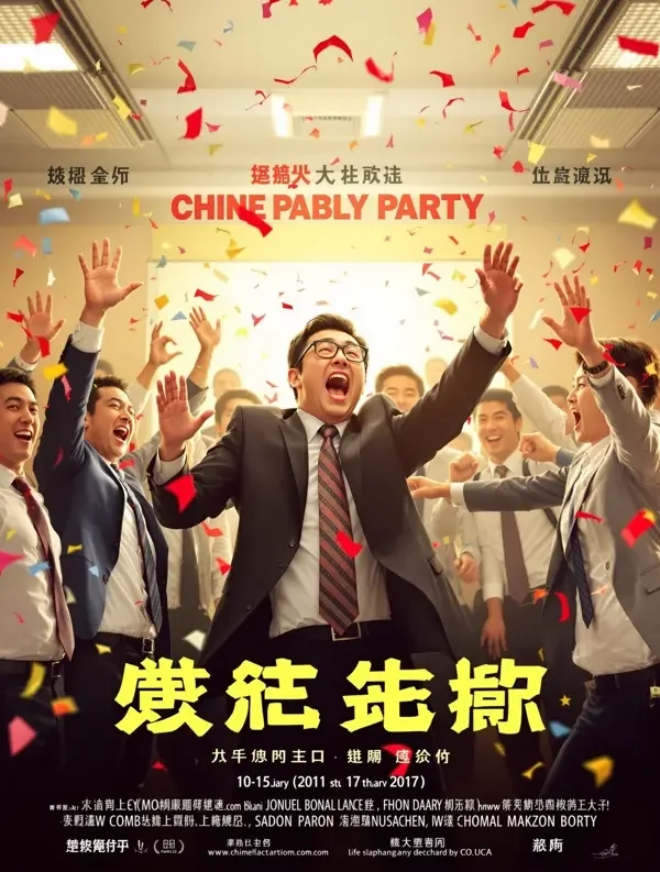 年会不能停 海报